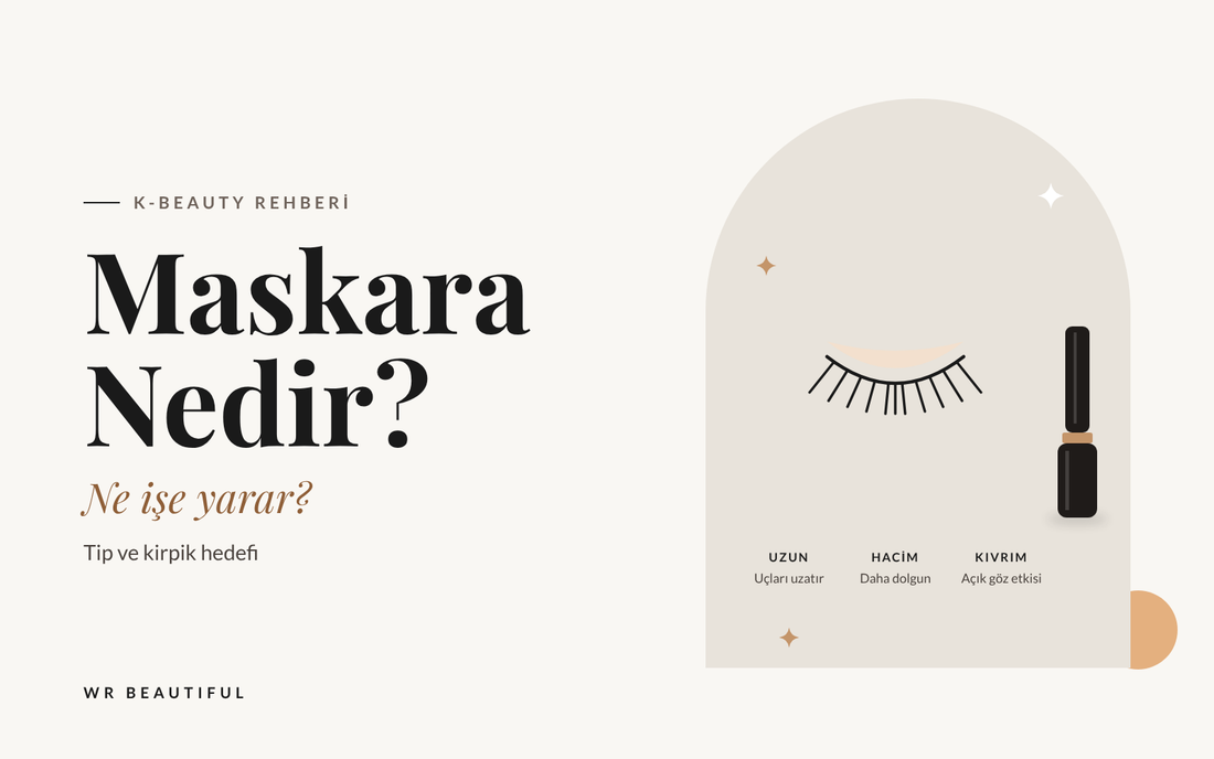 Maskara Ne İşe Yarar? Tip ve Kirpik Hedefi