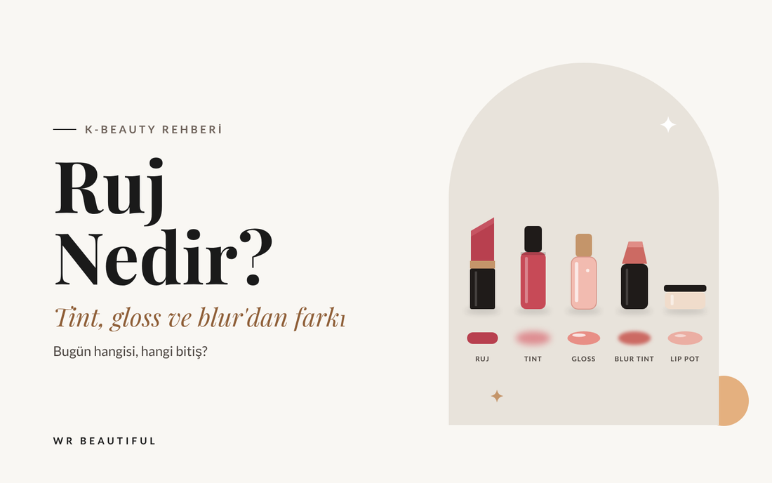 Ruj Nedir? Tint, Gloss ve Blur'dan Farkı