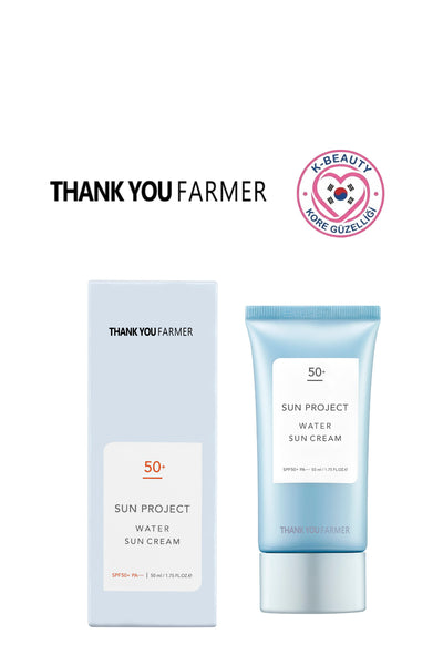 Sun Project Water Sun Cream Su Bazlı Güneş Kremi SPF50+ PA+++ 50ml