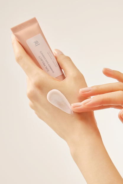 Sun Project Shimmer Sun Essence SPF30 PA++ 40ml - Aydınlatıcı Yüz ve Göz Güneş Kremi