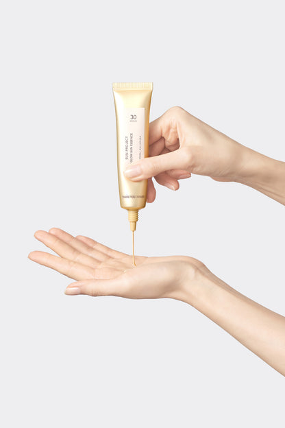 Sun Project Glow Sun Altın Işıltılı Aydınlatıcı Güneş Kremi SPF30 PA++ 40ml