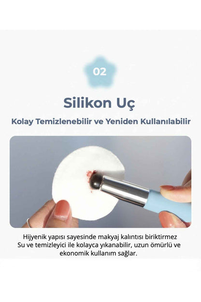 DEAR.MAY Smudge Brush - Silikon Uçlu Makyaj Fırçası
