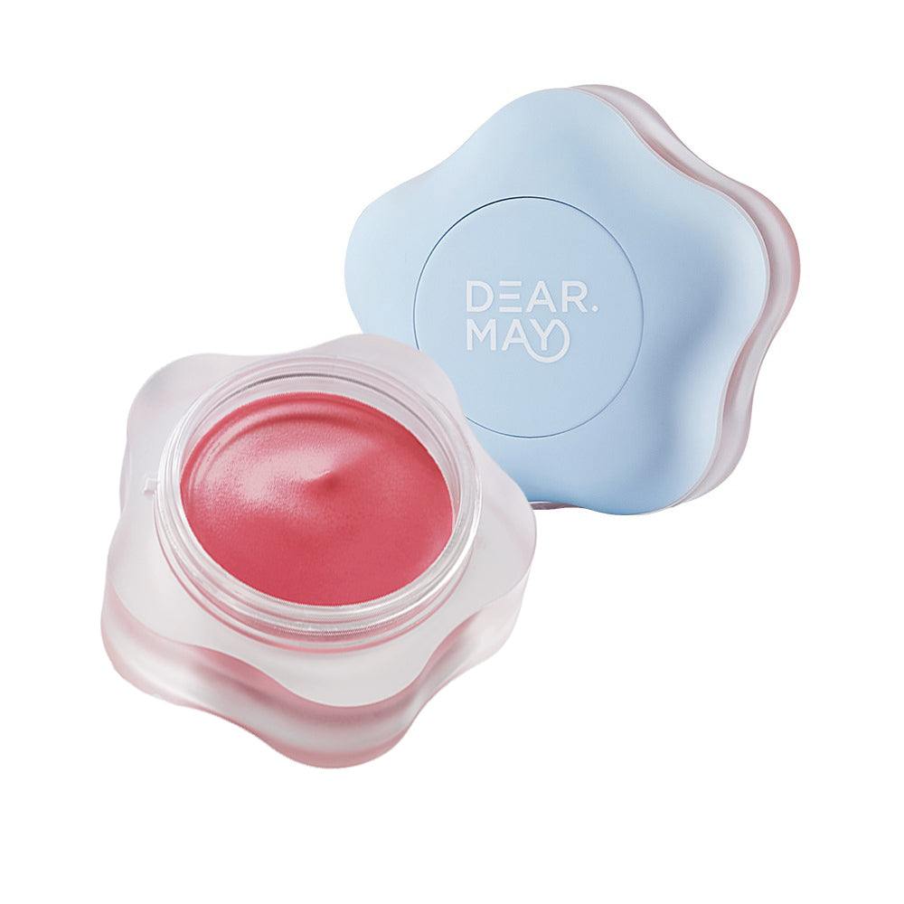 DEAR.MAY Pure Falling Mood Lip Pot çok amaçlı renkli dudak ve yanak balmı, saten dokulu kadife görünüm, 6.5g.