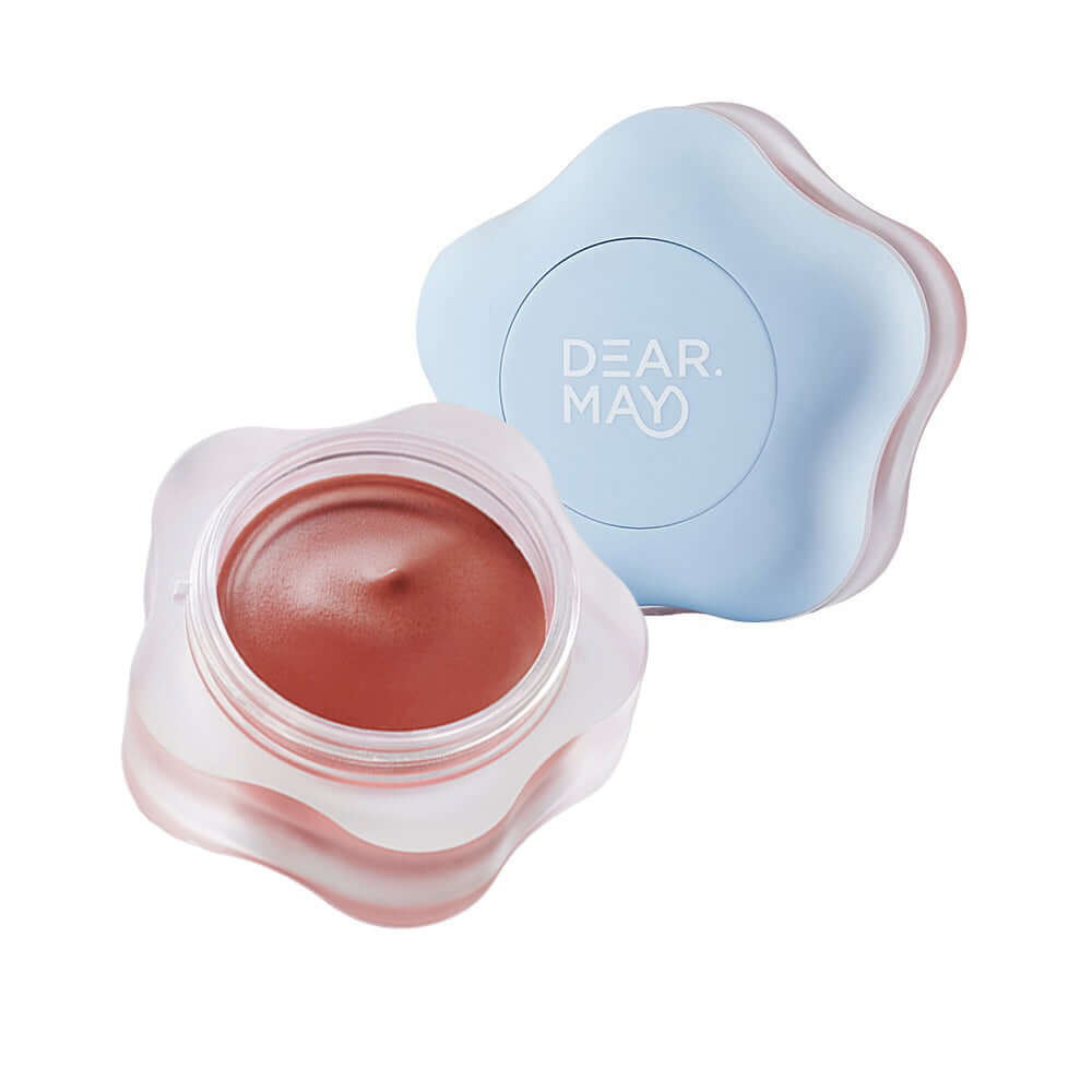 DEAR.MAY Pure Falling Mood Dudak ve Yanak Balmı, 6.5g, renkli, saten kadife dokusu, çok amaçlı dudak ve yanak balmı