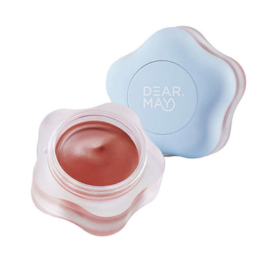DEAR.MAY Pure Falling Mood Dudak ve Yanak Balmı, 6.5g, renkli, saten kadife dokusu, çok amaçlı dudak ve yanak balmı