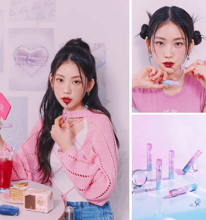 DEAR.MAY La Piste Lip Tint LP07 Falling, parlak ve uzun süre kalıcı ruj, 4.1g, dudakta doğal ve canlı görünüm sağlar.