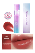 DEAR.MAY La Piste Lip Tint LP07 Falling uzun süre kalıcı ve parlak dudak ruju, 4.1g, doğal görünüm ve parlaklık sağlar.